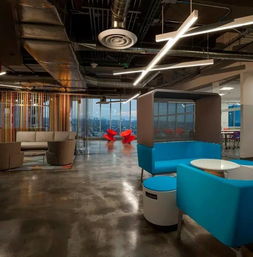 金融服務公司辦公空間設計 融合專業、科技與人文關懷